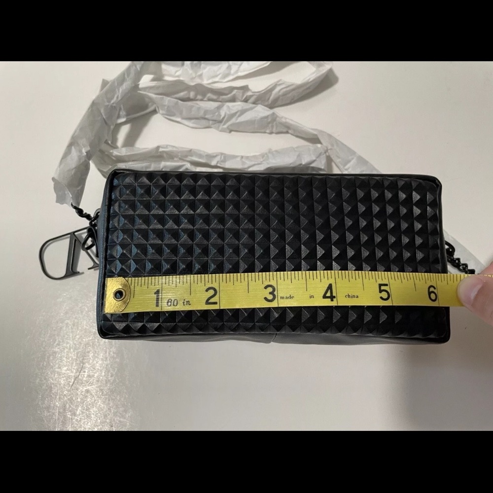 VALENTINO Black Chain Crossbody Bag - Picture 10 of 10